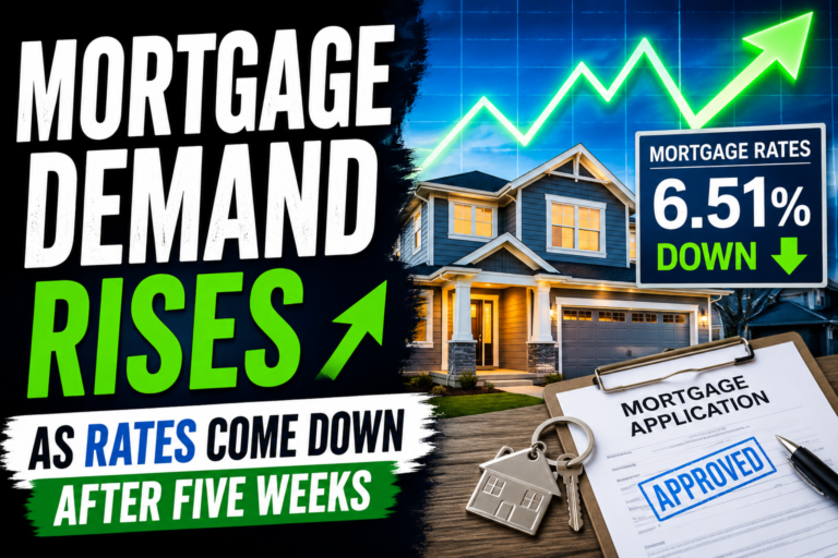 Mortgage applications rise 3.6% as mortgage rates ease in August 2026